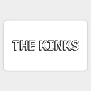 The Kinks <//> Typography Design Magnet